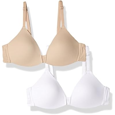 Hanes Girls Hanes Big Girls 2-Pack Molded Wirefree Bra