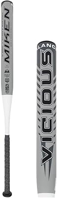 Miken Vicious 14 Balanced Dual Stamp Slow Pitch Softball Bat: MV14B1