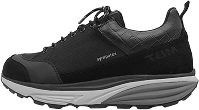 MBT Naga Sym Active Outdoor Walking Shoes in Black for Men in Size 10