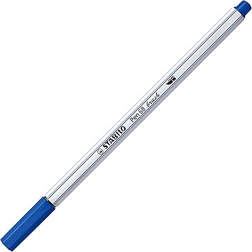 STABILO Pen 68 Brush Marker, Blue