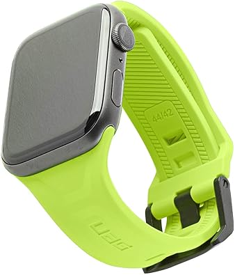 URBAN ARMOR GEAR UAG Compatible with Apple Watch Band 49/46/45/44mm iWatch Series Ultra 3/Ultra 2/Ultra/4-11/SE3/SE2/SE Scout Silicone Slim Adjustable Waterproof Sporty Replacement Watch Strap Billie