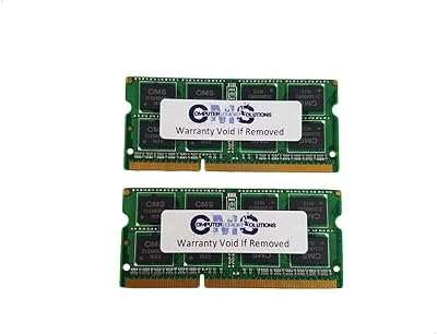 CMS 16GB 2X8GB DDR3 12800 1600MHz Non ECC SODIMM Memory Ram Upgrade Compatible with Dell Latitude E5450 - A7